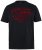 JP1880 851002 T-shirt à imprimé poitrine Noir TALL - TALL T-shirts - T-Shirts Longueur Extra pour Grands Hommes
