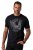 JP1880 851008 T-shirt à imprimé poitrine Noir TALL - TALL T-shirts - T-Shirts Longueur Extra pour Grands Hommes