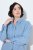 Ulla Popken 851036 Veste en jean Bleu clair - Vestes - Vestes grande taille pour femme