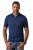 JP1880 851048 Polo zippé Bleu nuit TALL - TALL polos - Polos coupe TALL pour hommes grands