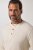 JP1880 851075 T-shirt henley manches longues Gris sable TALL - TALL T-shirts - T-Shirts Longueur Extra pour Grands Hommes