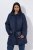 Ulla Popken 851123 Veste matelassée Bleu marine - Vestes - Vestes grande taille pour femme