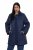Ulla Popken 851123 Veste matelassée Bleu marine - Vestes - Vestes grande taille pour femme