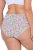 Ulla Popken 851140 Culottes à fleurs lot de 5 Rose - Culottes - 