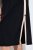 Ulla Popken 851237 Chemise de nuit rayée Noir - Chemises de nuit - 
