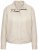 Ulla Popken 851329 Veste biker effet cuir zippée Taupe - Vestes - Vestes grande taille pour femme