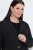 Ulla Popken 851341 Blazer stretch à fines rayures Noir - Blazers - Vestes blazer pour femme, grandes tailles