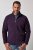 JP1880 851362 Veste polaire à col montant Violet foncé TALL - TALL vestes - Vestes coupe TALL pour hommes grands