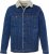 JP1880 851363 Veste en jean à doublure teddy Bleu denim - Vestes - Vestes homme grandes tailles
