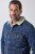 JP1880 851363 Veste en jean doublée teddy Bleu denim TALL - TALL vestes - Vestes coupe TALL pour hommes grands