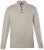 JP1880 851436 Pull tricoté à col boutonné Brun noisette TALL - TALL sweatshirts - Sweatshirts TALL pour hommes grands