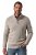 JP1880 851436 Pull tricoté à col boutonné Brun noisette TALL - TALL sweatshirts - Sweatshirts TALL pour hommes grands