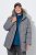 Ulla Popken 851438 Veste matelassée HYPRAR trapèze Vert foncé - Vestes - Vestes grande taille pour femme