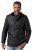 JP1880 851493 Veste cirée à col velours côtelé Noir - Vestes - Vestes homme grandes tailles