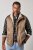 JP1880 851516 Gilet aspect daim à doublure teddy Beige - Vestes - Vestes homme grandes tailles