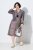 Ulla Popken 851546 Robe mi-longue imprimée Jaune moutarde - Robes midi - Robes mi-longues pour femmes rondes