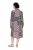Ulla Popken 851546 Robe mi-longue imprimée Jaune moutarde - Robes midi - Robes mi-longues pour femmes rondes