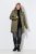 Ulla Popken 851560 Veste technique Vert olive - Vestes - Vestes grande taille pour femme