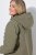 Ulla Popken 851560 Veste technique Vert olive - Vestes - Vestes grande taille pour femme