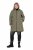 Ulla Popken 851560 Veste technique Vert olive - Vestes - Vestes grande taille pour femme