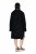 Ulla Popken 851563 Robe en maille à manches longues et col roulé Noir - Robes - Des robes dans toutes les tailles