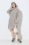 Ulla Popken 851563 Robe en maille à manches longues Beige - Robes - Des robes dans toutes les tailles