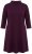 Ulla Popken 851664 Robe en jersey à col roulé Prune - Robes - Des robes dans toutes les tailles