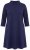 Ulla Popken 851664 Robe en jersey trapèze à poches Bleu marine - Robes - Des robes dans toutes les tailles