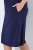 Ulla Popken 851664 Robe en jersey trapèze à poches Bleu marine - Robes - Des robes dans toutes les tailles