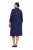 Ulla Popken 851664 Robe en jersey trapèze à poches Bleu marine - Robes - Des robes dans toutes les tailles