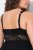 Ulla Popken 851693 Pyjama Noir - Pyjamas/vêtements de détente - 