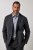 JP1880 Naples Flexnamic Blazer en jersey Gris foncé chiné - Costumes - Costumes grandes tailles 
