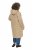 Ulla Popken 851764 Manteau oversize à capuche amovible Sable - Manteaux - Manteaux grande taille pour femme