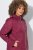 Ulla Popken 851777 Veste matelassée HYPRAR à col montant Bordeaux - Vestes - Vestes grande taille pour femme