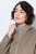 Ulla Popken 851788 Manteau en laine Marron clair - Manteaux - Manteaux grande taille pour femme