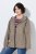 Ulla Popken 851788 Manteau en laine Marron clair - Manteaux - Manteaux grande taille pour femme