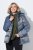 Ulla Popken 851790 Veste matelassée Bleu denim - Vestes - Vestes grande taille pour femme