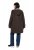 Ulla Popken 851803 Duffle-coat Marron foncé - Manteaux - Manteaux grande taille pour femme