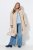 Ulla Popken 851811 Manteau matelassé Beige - Manteaux - Manteaux grande taille pour femme