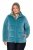 Ulla Popken 851819 Veste en velours côtelé Gris - Vestes - Vestes grande taille pour femme