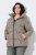 Ulla Popken 851822 Manteau matelassé Blanc cassé - Manteaux - Manteaux grande taille pour femme