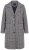 Ulla Popken 851826 Manteau en laine Blanc cassé - Manteaux - Manteaux grande taille pour femme