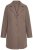 Ulla Popken 851829 Manteau en laine trapèze à revers Marron clair - Manteaux - Manteaux grande taille pour femme