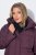 Ulla Popken 851832 Veste matelassée Marron - Vestes - Vestes grande taille pour femme