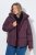 Ulla Popken 851832 Veste matelassée Marron - Vestes - Vestes grande taille pour femme