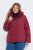 Ulla Popken 851832 Veste matelassée Rouge - Vestes - Vestes grande taille pour femme
