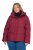 Ulla Popken 851832 Veste matelassée Rouge - Vestes - Vestes grande taille pour femme
