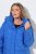 Ulla Popken 851832 Veste matelassée Pétrole - Vestes - Vestes grande taille pour femme