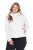 Ulla Popken 851833 Gilet matelassé à col montant Blanc cassé - Gilets sans manches - 