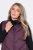 Ulla Popken 851833 Gilet matelassé à col montant Marron - Gilets sans manches - 